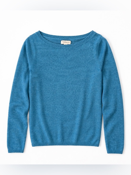 Adrienne Vittadini Sweaters - 100% Cashmere Sweater Adrienne Vittadini Turquoise Blue Lightweight Spring S